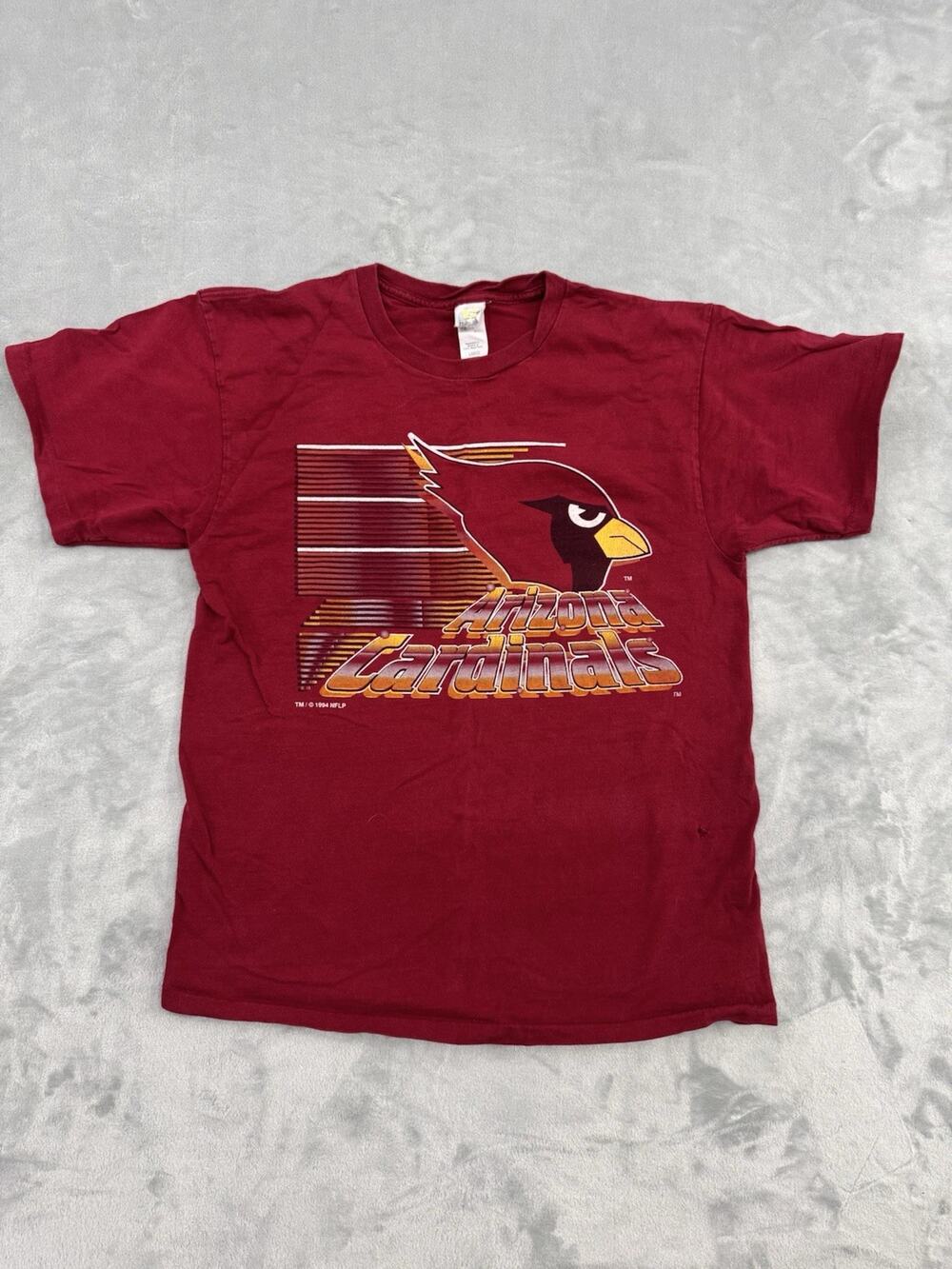 ARIZONA CARDINALS VINTAGE 1994 T-SHIRT - SIZE LARGE - 100% COTTON